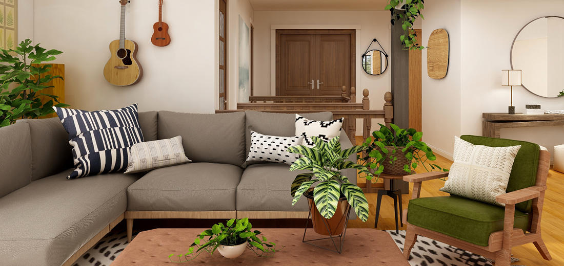 modern farmhouse interior